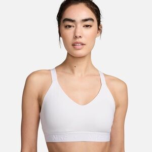 NWT Nike Women's Indy Medium Support Padded Adjustable Sports Bra - Large